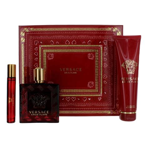 versace eros flame gift set 30ml|versace eros flame aftershave balm.